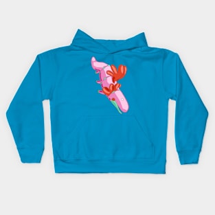 Axolotl Dragon Kids Hoodie